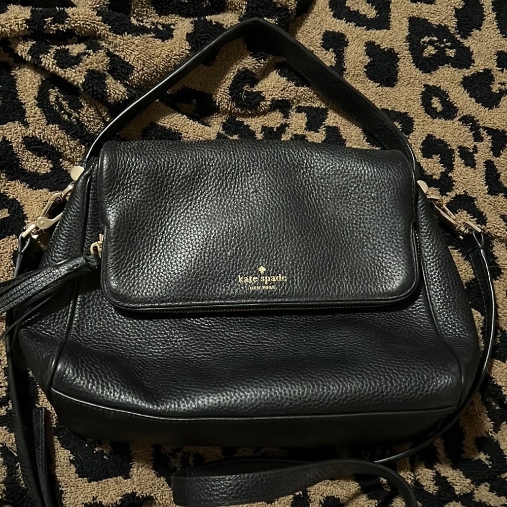 Black Kate spade crossbody